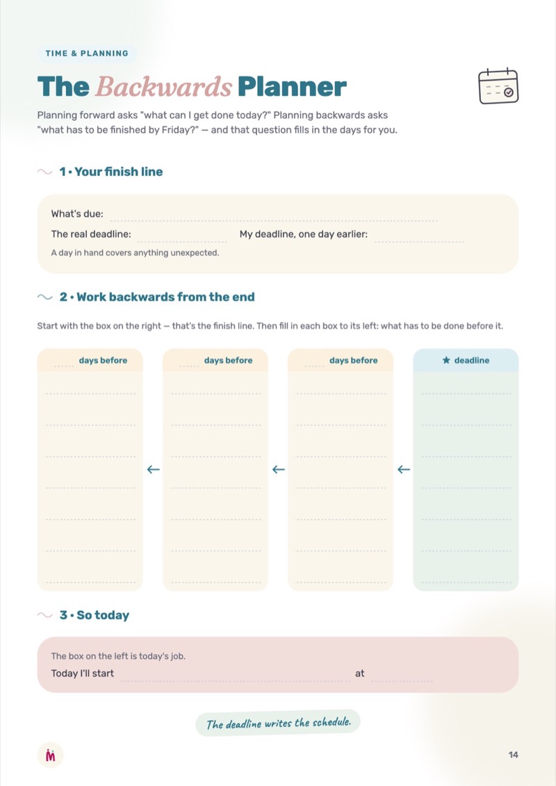 The Backwards Planner