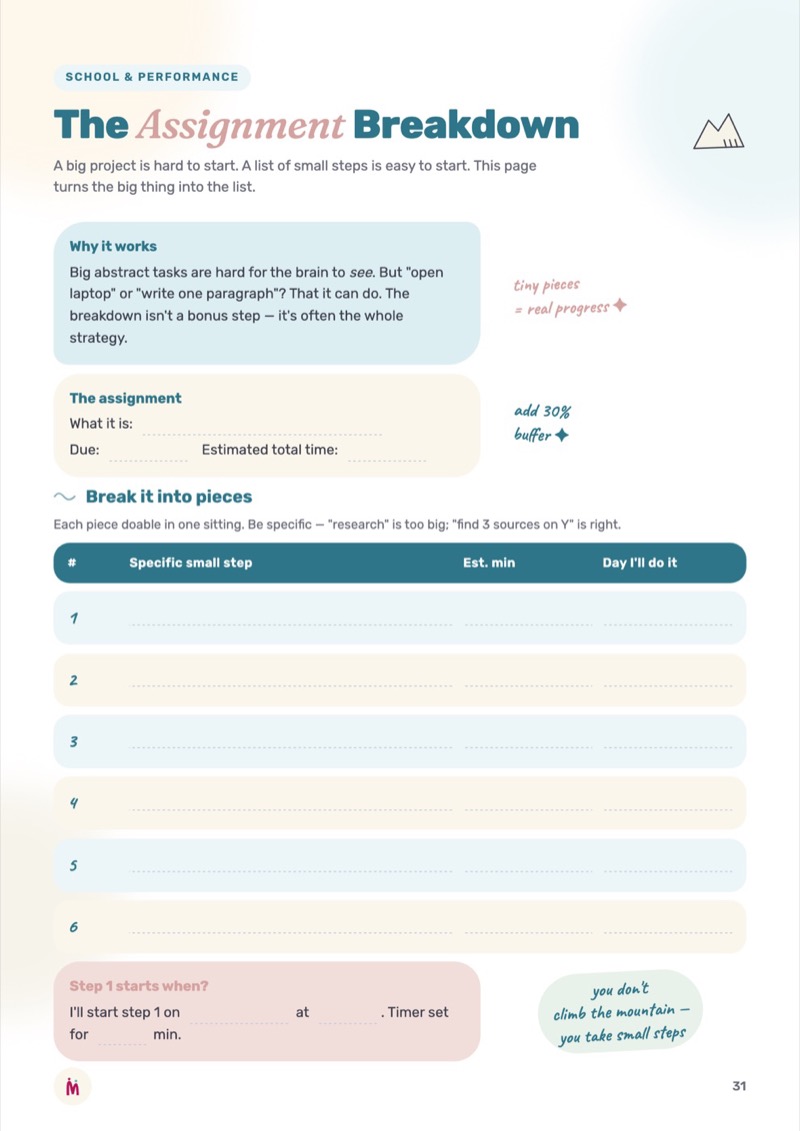 The Assignment Breakdown