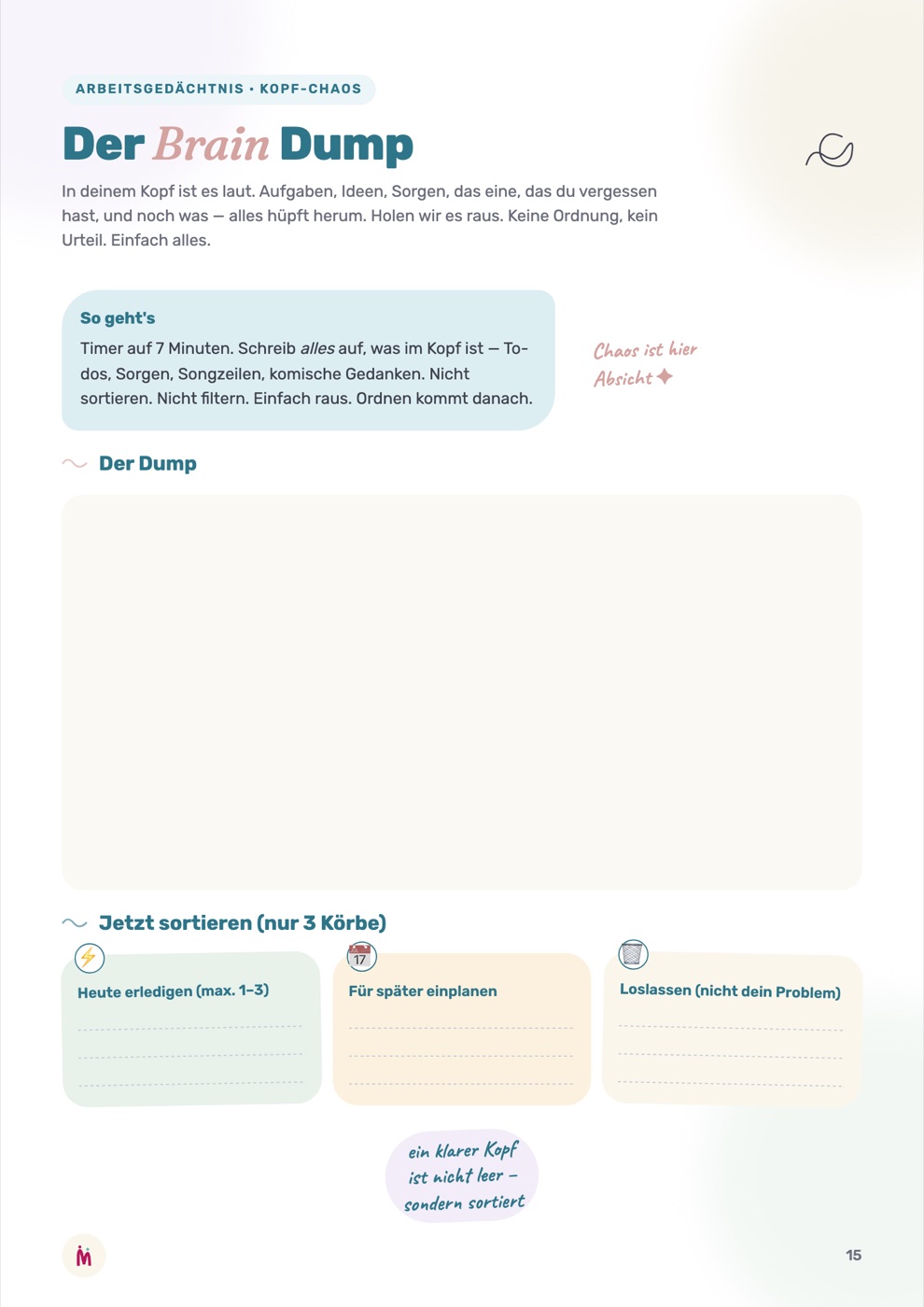 Der Brain Dump